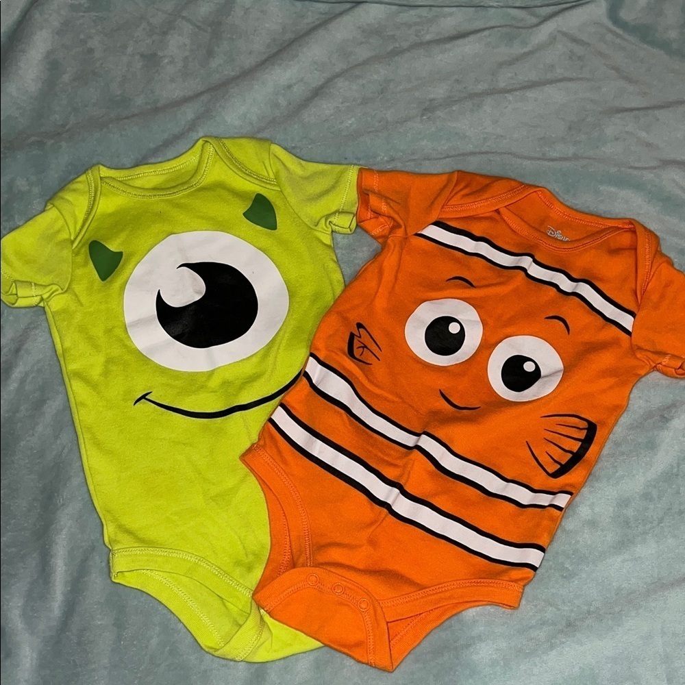 Disney Nemo and Mike Wazowski & Toy Story Baby with Character Design